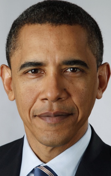 Актер Барак Обама