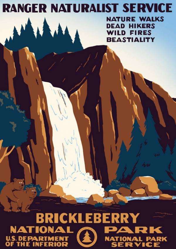 Постер сериала Бриклберри