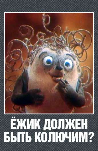 Постер фильма Ежик должен быть колючим?